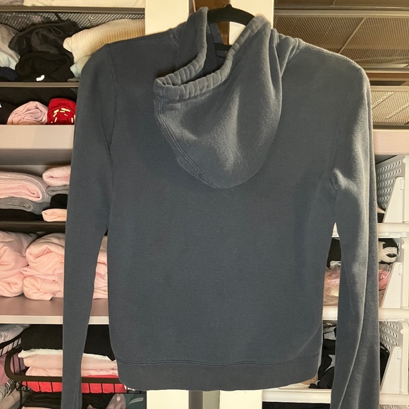 Tommy Hilfiger Navy Blue Full Zip Sweat Jacket - Picture 2 of 4